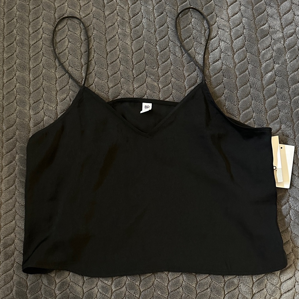 BP Black Camisole with Spaghetti Straps